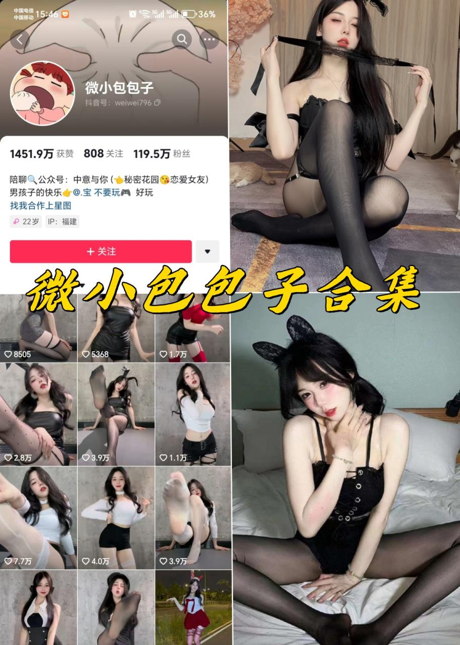 微小包包子微密付费写真合集