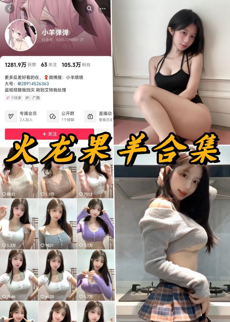 火龙果羊微密圈全部付费写真视频合42套