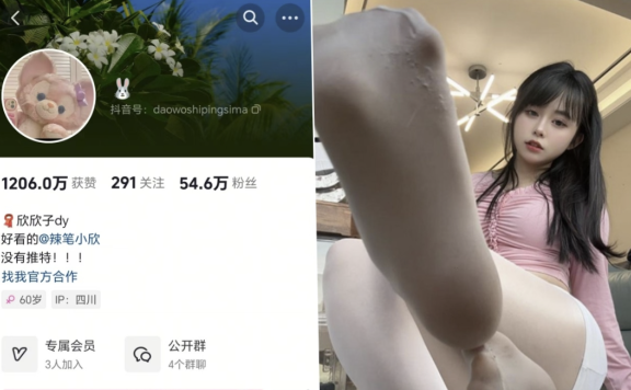 抖音欣老板铁粉空间定制写真视频合集